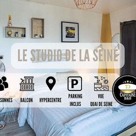 Appartamento Studio De La Seine - Balcon - Hypercentre - Parking Inclus Troyes Esterno foto