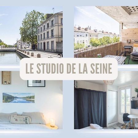 Appartamento Studio De La Seine - Balcon - Hypercentre - Parking Inclus Troyes Esterno foto